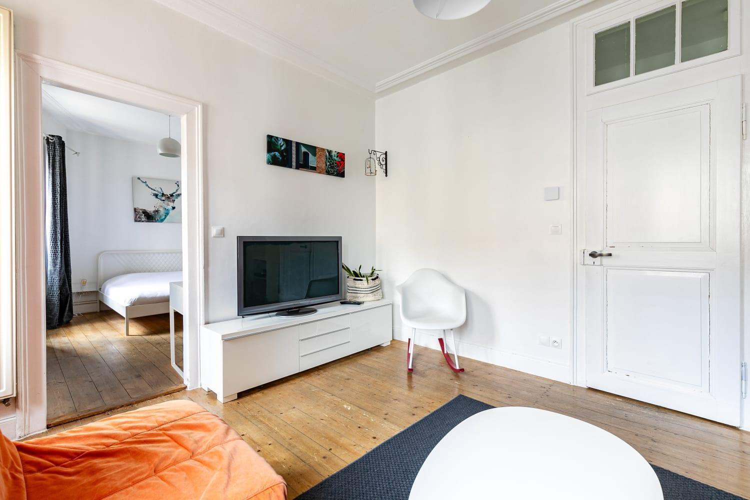 Appartement 2 Chambres Avec Garage A Strasbourg Ngoại thất bức ảnh