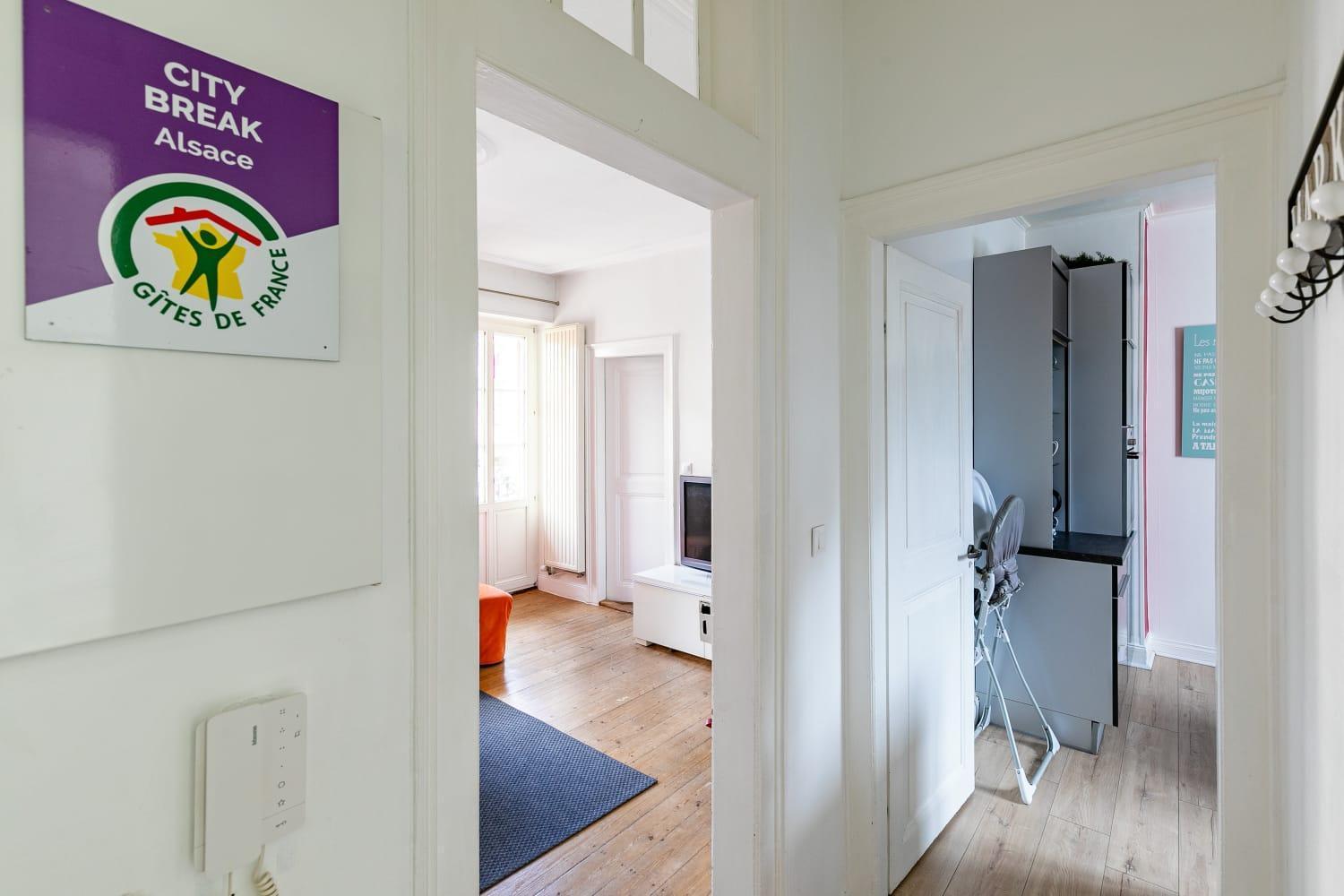 Appartement 2 Chambres Avec Garage A Strasbourg Ngoại thất bức ảnh