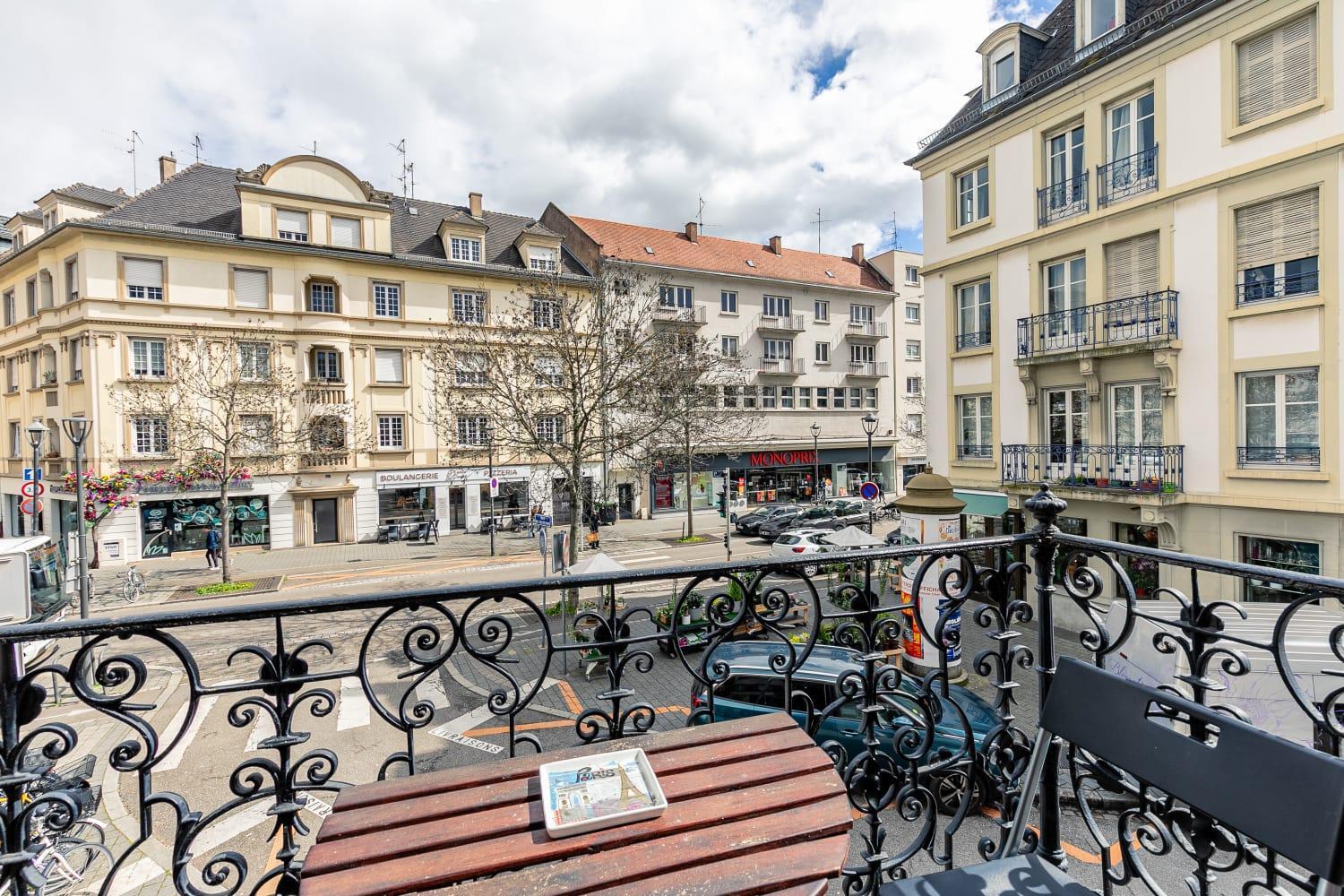 Appartement 2 Chambres Avec Garage A Strasbourg Ngoại thất bức ảnh